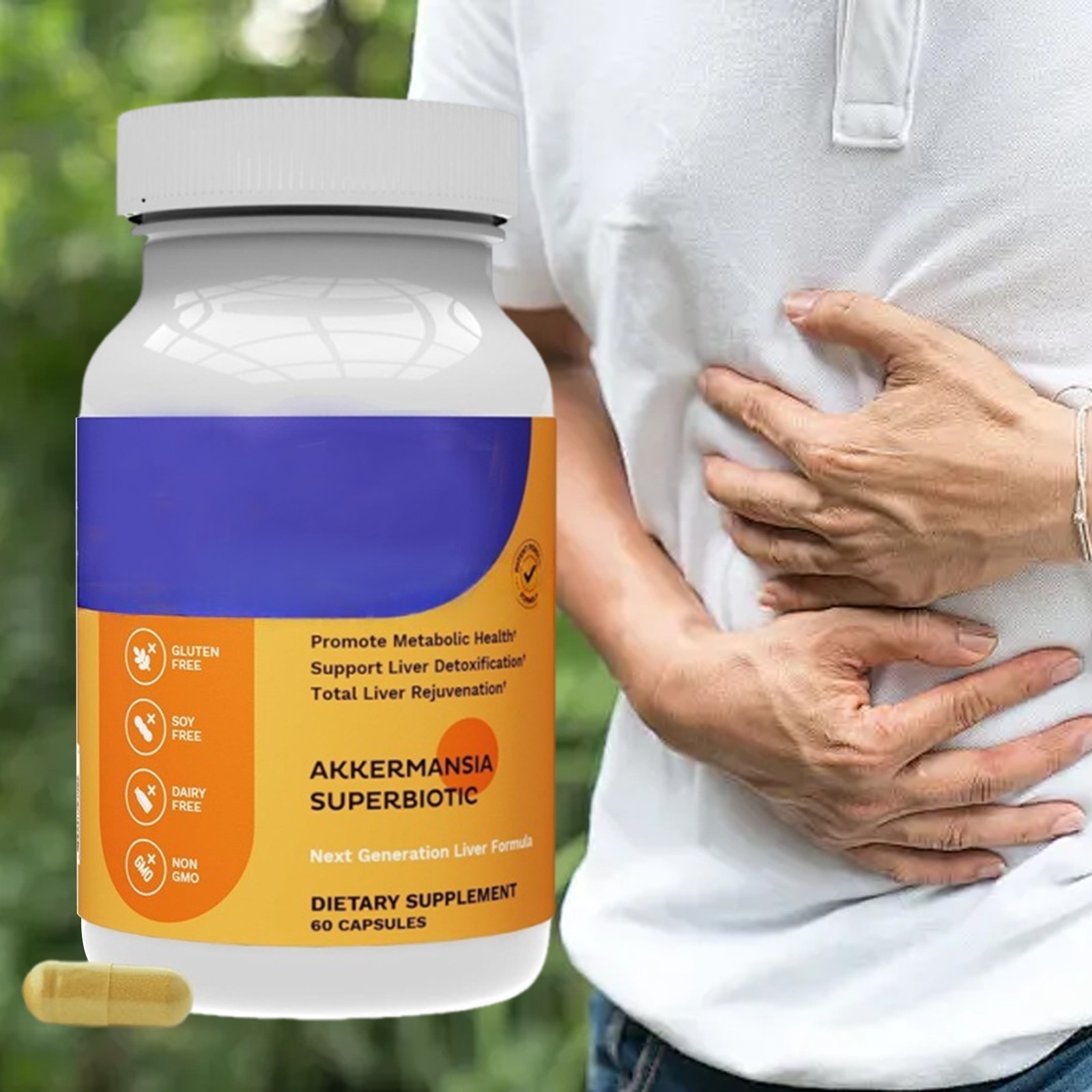 AKKA – Premium Liver Cleanse Detox & Repair Superbiotic,Gut Health, Milk Thistle