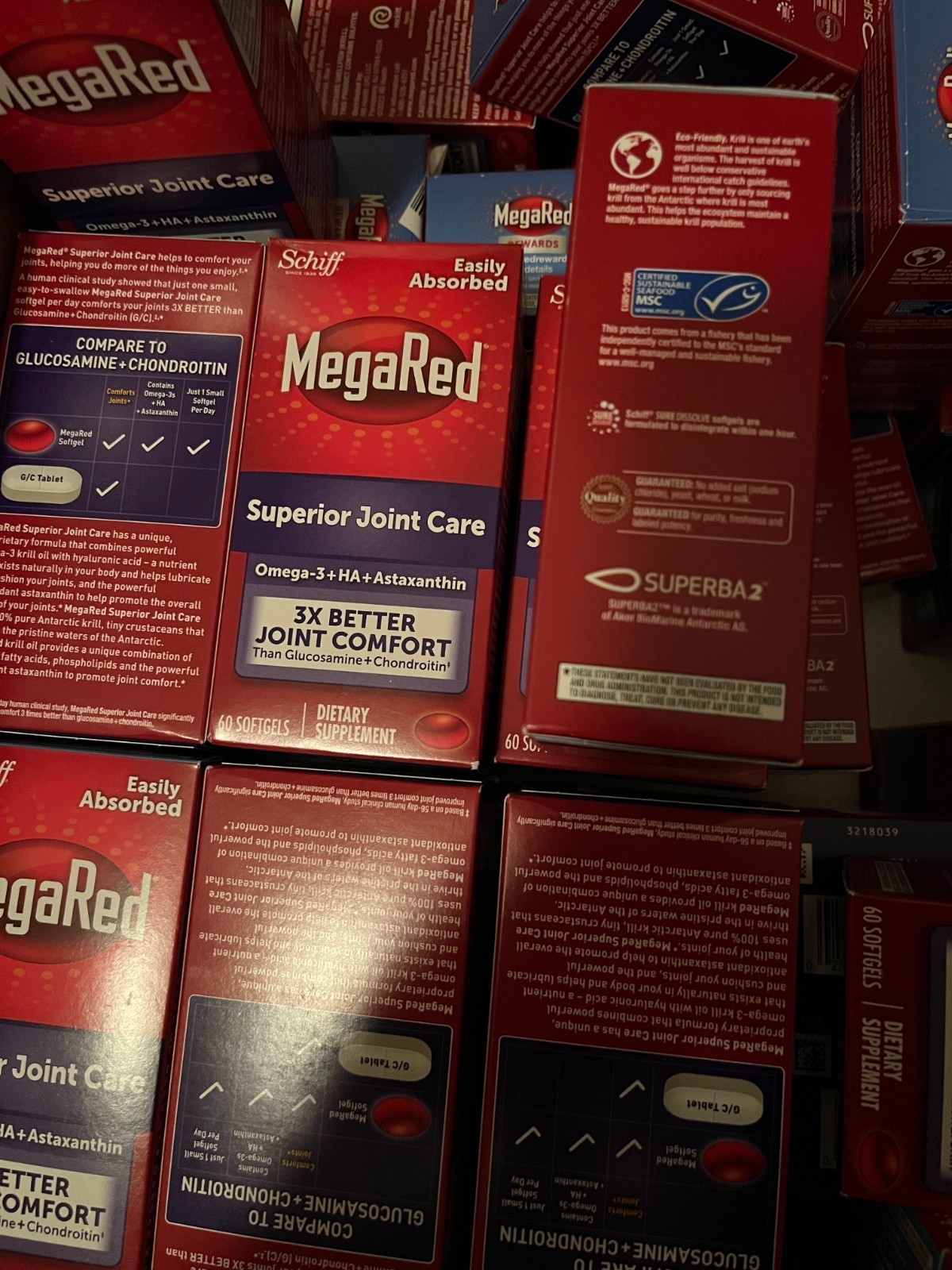 Exp. 05/2025 ~ GENUINE AUTHENTIC Schiff MegaRed Superior Joint Care 60 Softgels