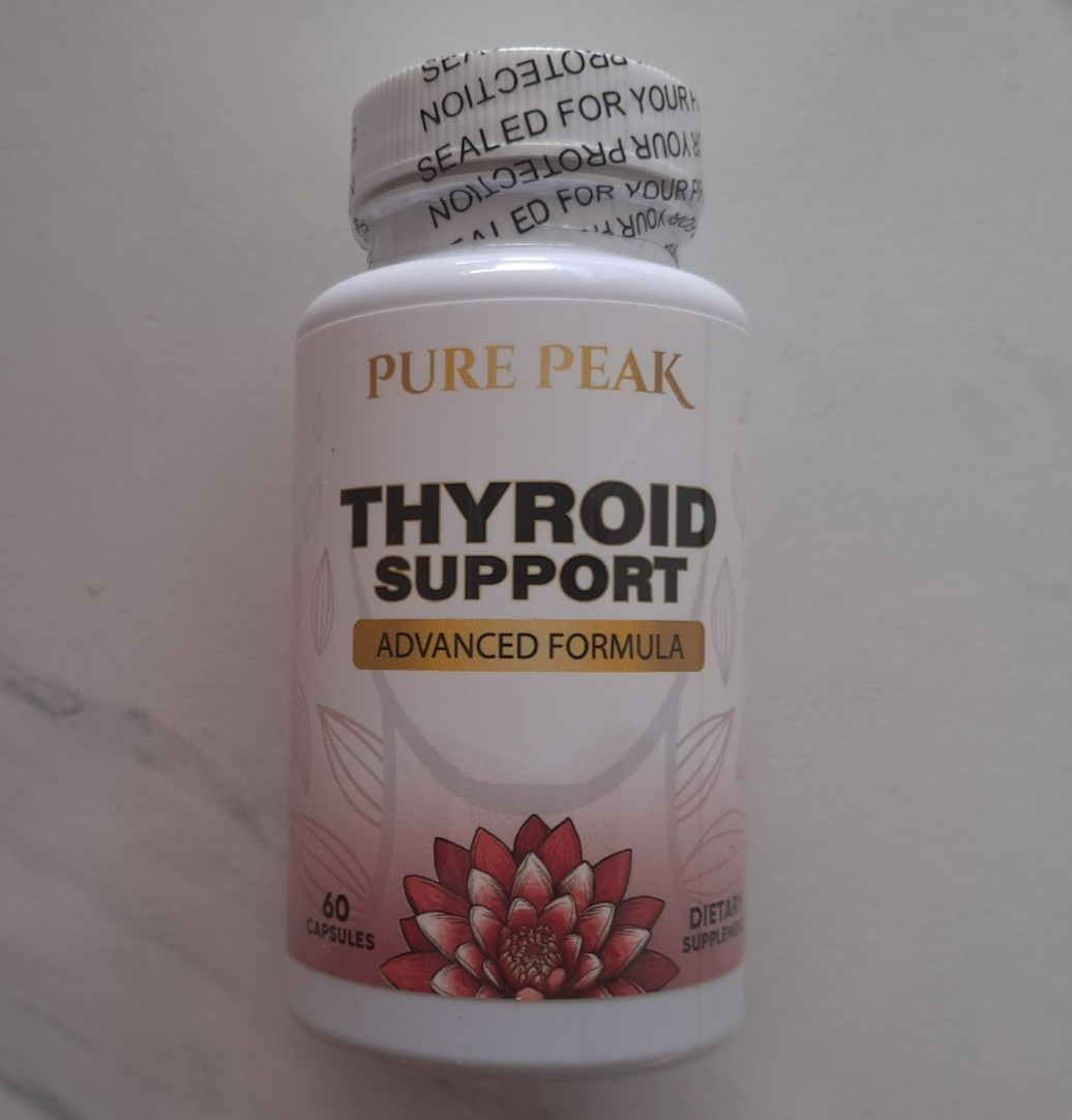 Pure Peak Advanced Thyroid Support Supplement – 60 Capsules[06/2026]