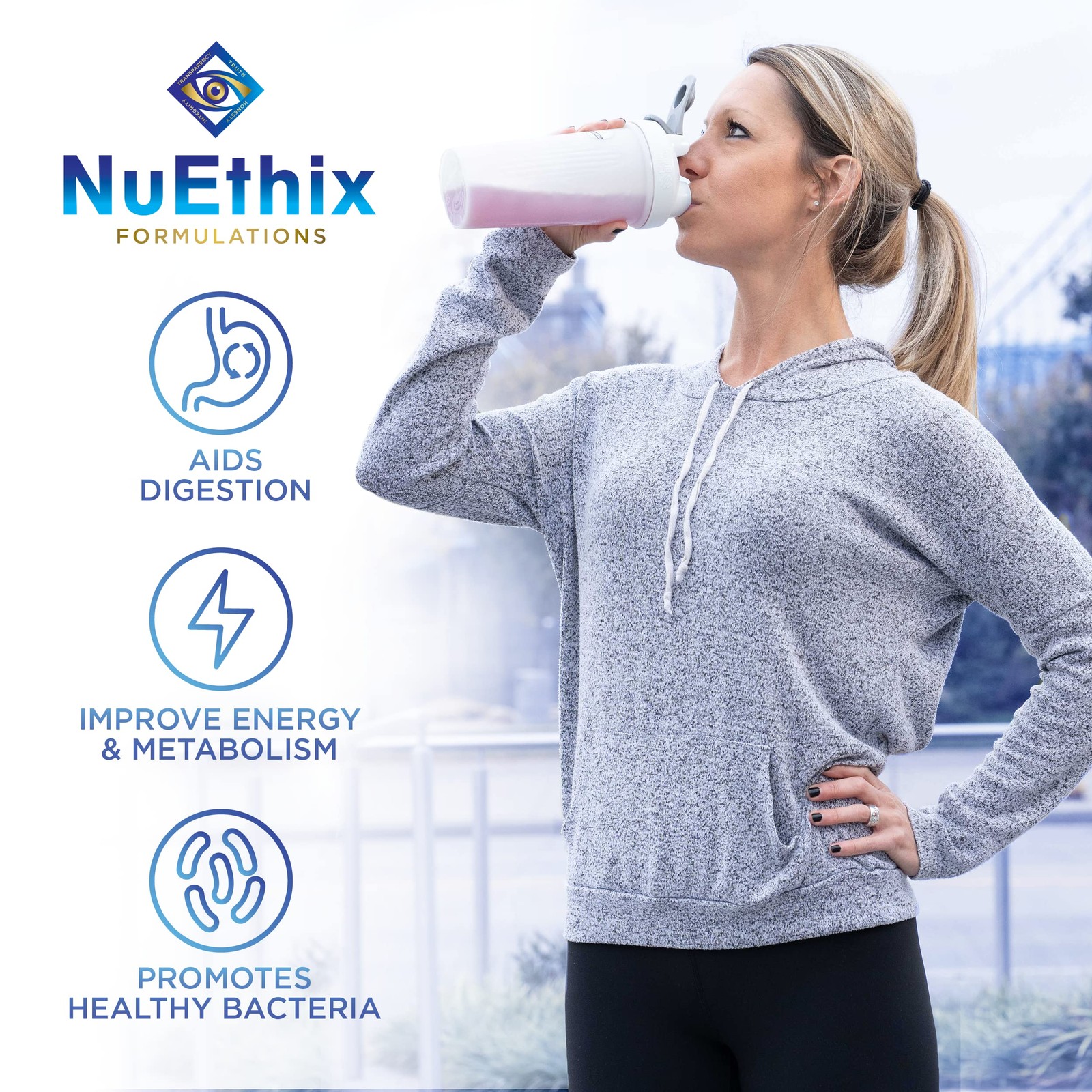 Nuethix Formulations Gourmet Greens Drink Powder Dietary Supplement Fruit And