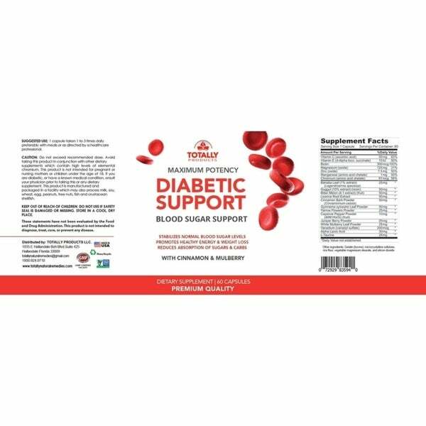 Diabetic Support Capsules Blood Sugar Level Weight Loss Ultimate Free Shipping
