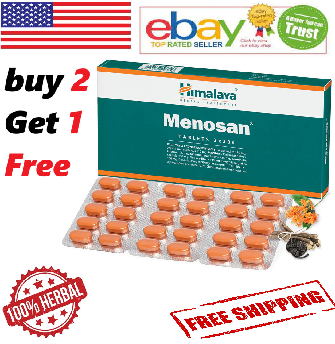 MENOSAN Himalaya 30 Tabs With Long Expiry & Free Shipping