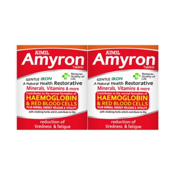 2 x30Tab Amyron Tablet Enriched with Vitamin Rich Herbs Minerals Unisex FREESHIP