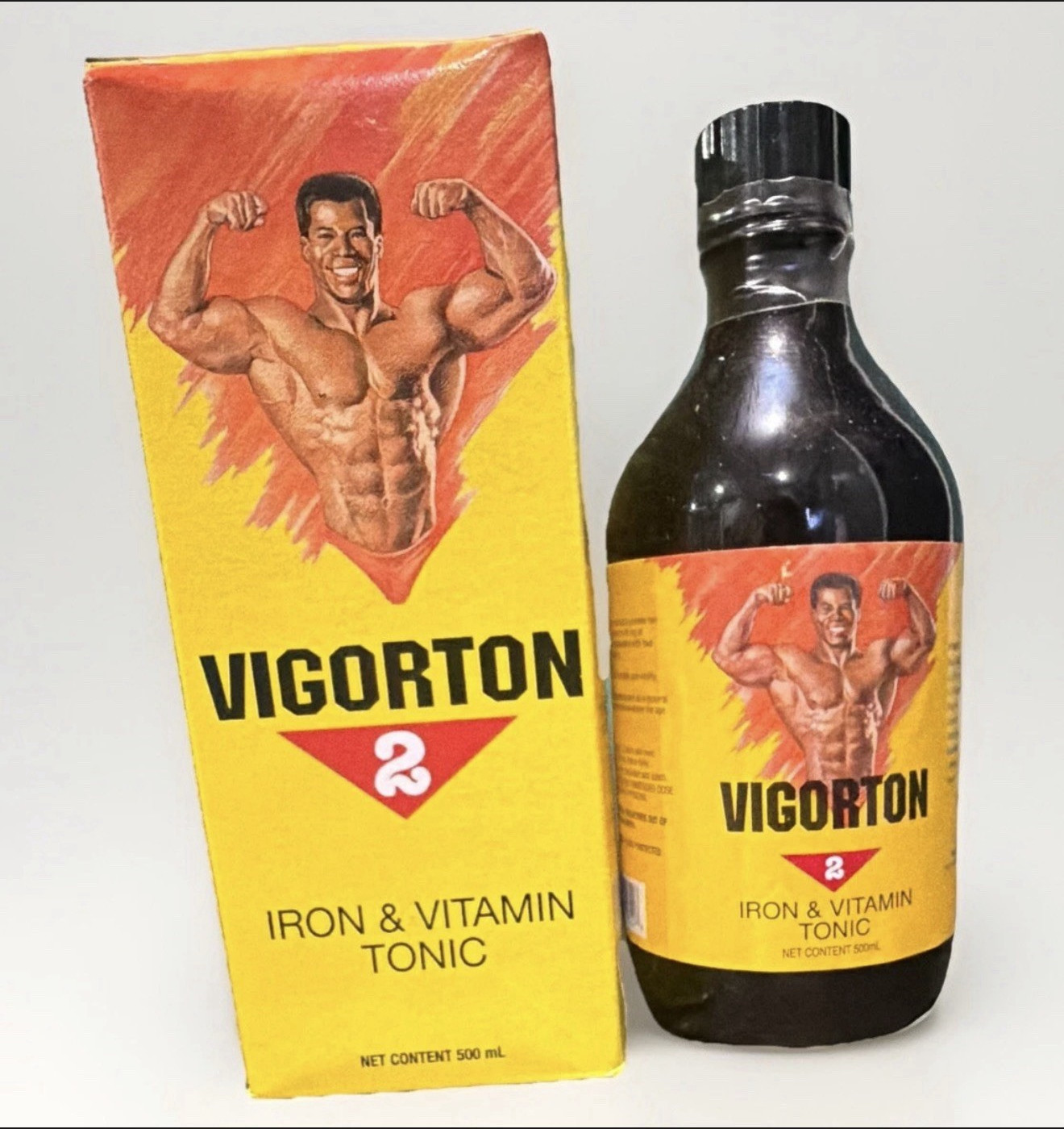 Vigorton Iron & Vitamin Liquid Tonic, General Wellness, Adult Unisex, 500 mL