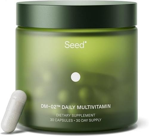 Seed DM-02 Daily Multivitamin – DV Essential Vitamins and Minerals 30 Capsu