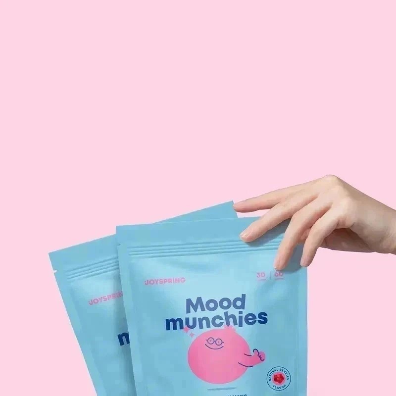 2 PACKS— NEW LUXRY JoySpring Mood Munchies – Saffron Gummies for Mood & Focus