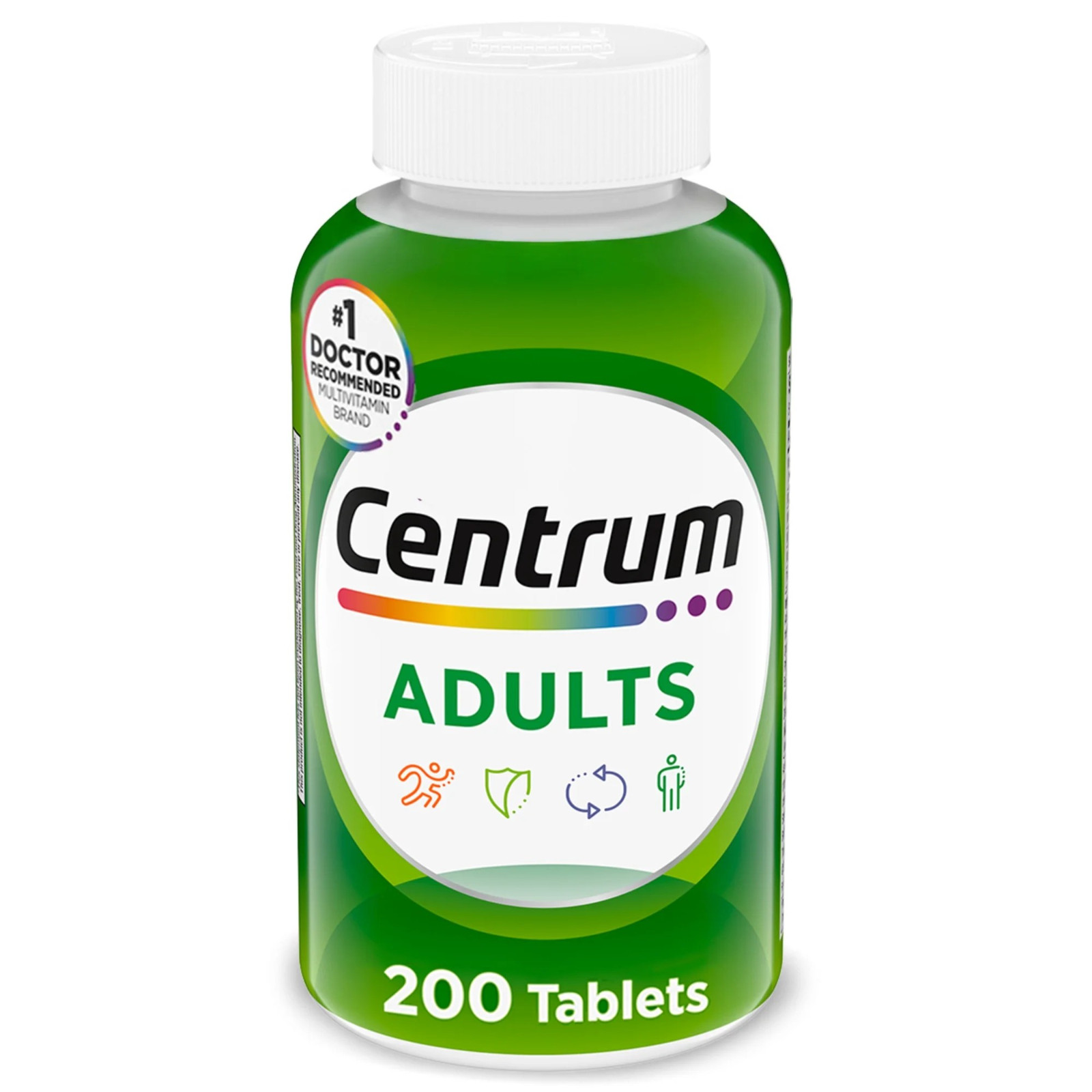 Centrum Adult Multivitamin/Multimineral Supplement with 200 Count (Pack of 1)