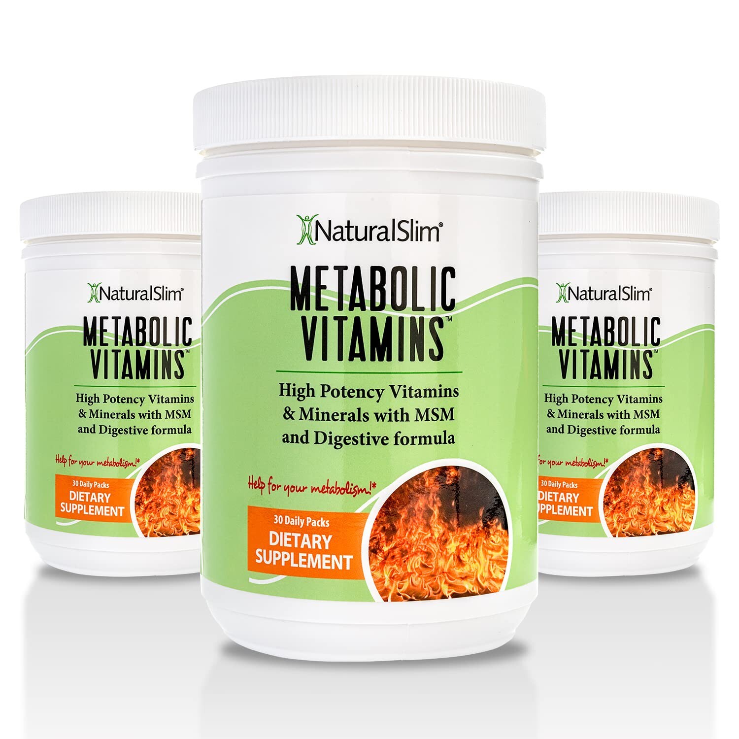 NaturalSlim Metabolic Vitamins – Combination of High Potency Multivitamins, M…