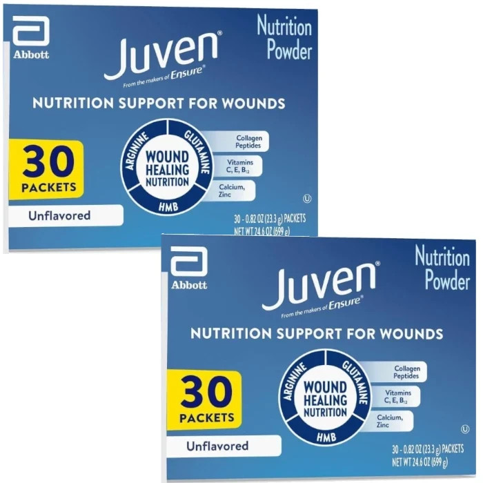 Abbott Juven – Nutrition Powder Unflavored 30 Packets Each (Pack of 2)