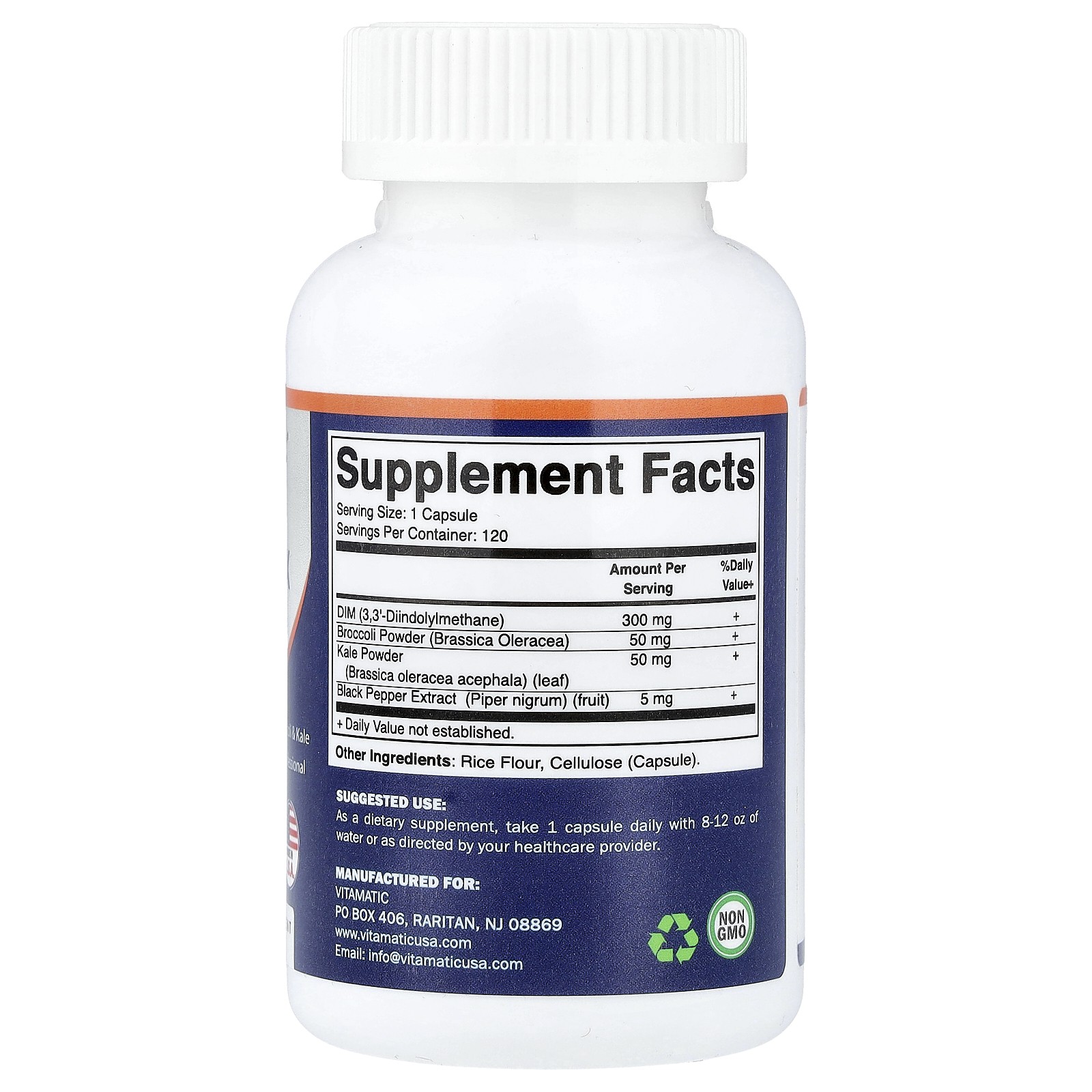 Dim Complex, 120 Vegetarian Capsules