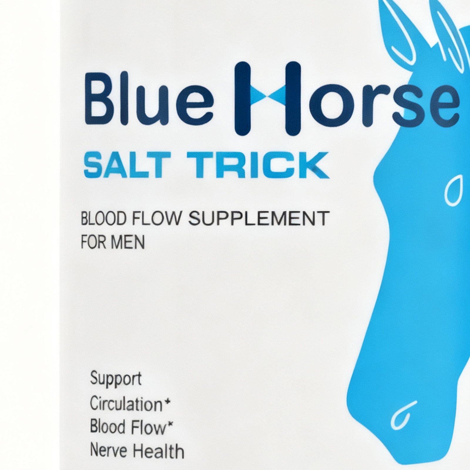 `( 1 Pack ) Blue Horse Salt Trick – Our Best Blood Flow Supplement For Men