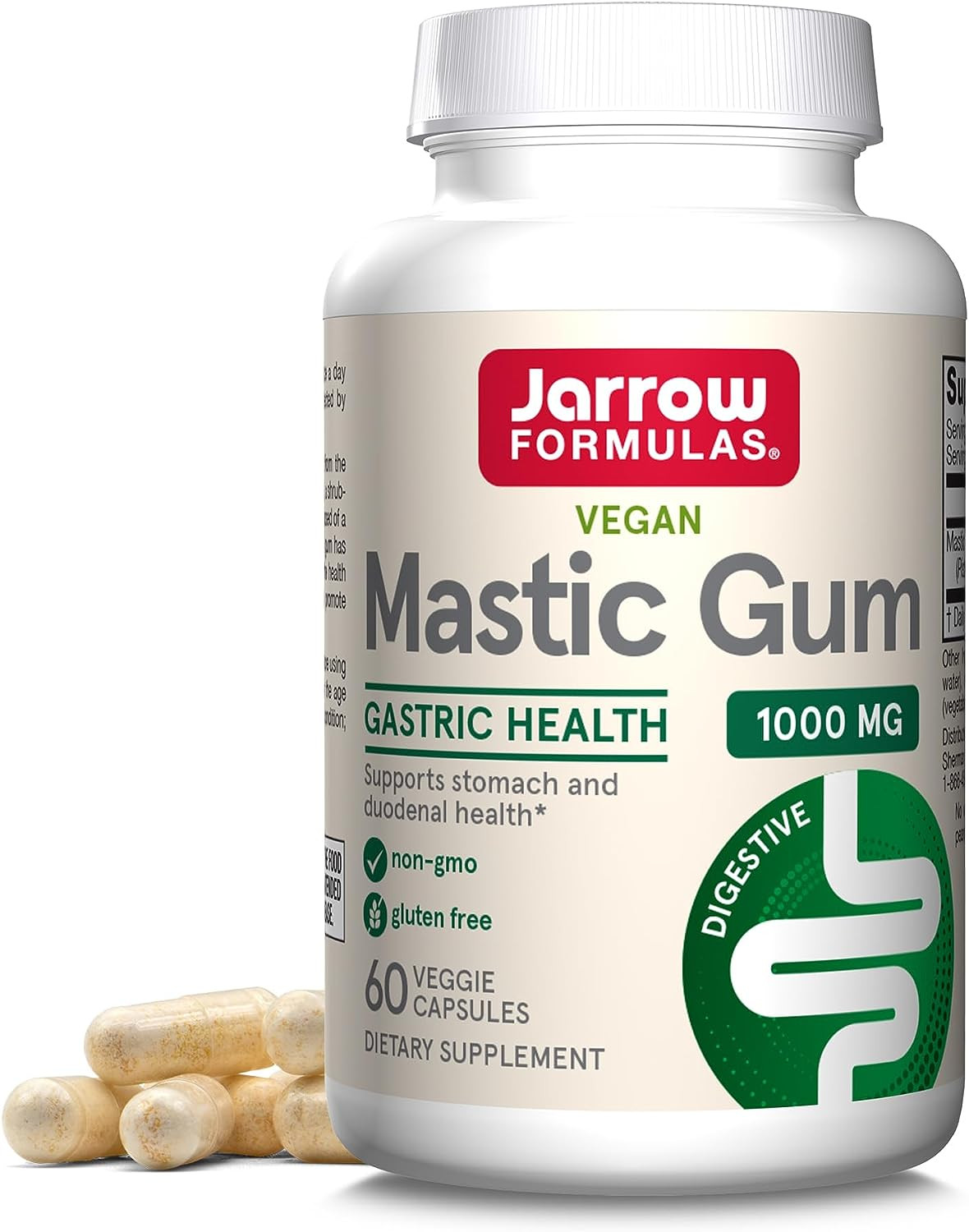 Mastic Gum 1000 Mg, Dietary Supplement for Gastrointestinal Health Support, 6…