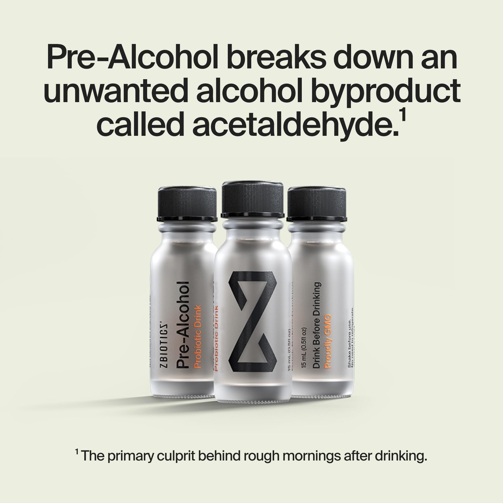 ZBiotics — Feel Better After Drinking, Wake Up Refreshed, ScienceBacked, Pate…
