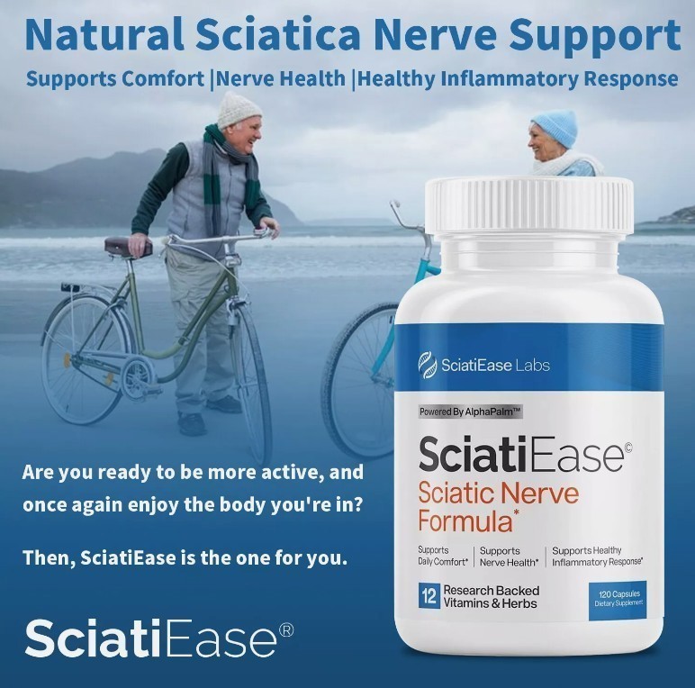 3 Pack SciatiEase Labs Sciati Ease Sciatic Nerve Formula 120 Cap NEW