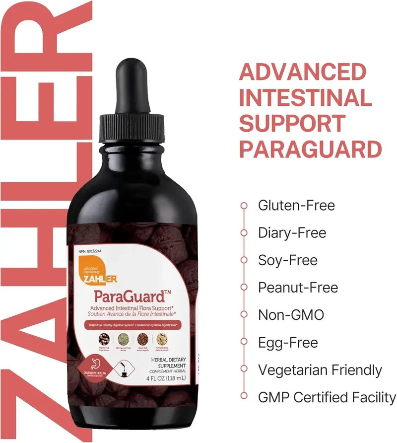 Zahler ParaGuard Advanced Intestinal Flora Support Liquid – 4oz – OVERSTOCK SALE