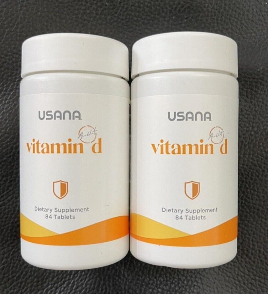 2 Packs USANA Vitamin D – Maximum strength Vitamin D – EXP 06/2026