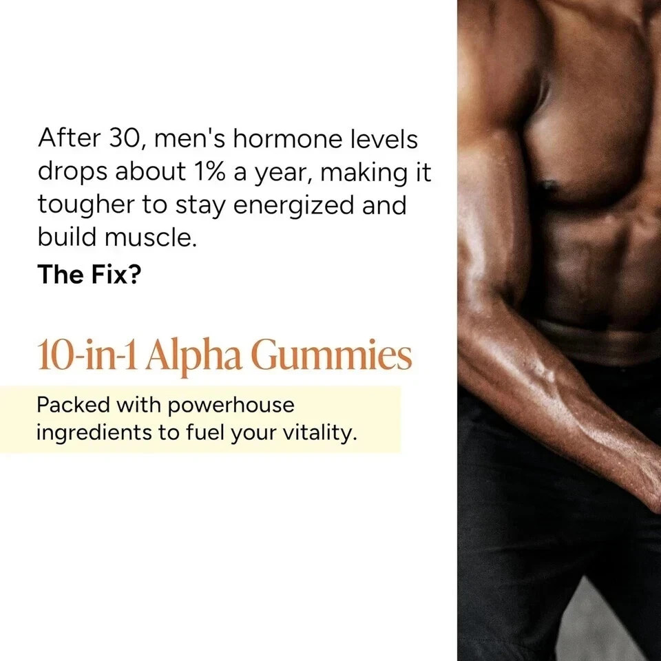 Root Labs 10-1 Alpha Gummies | 4000 mg Pure Shilajit with KSM-66 | 60 Gummies