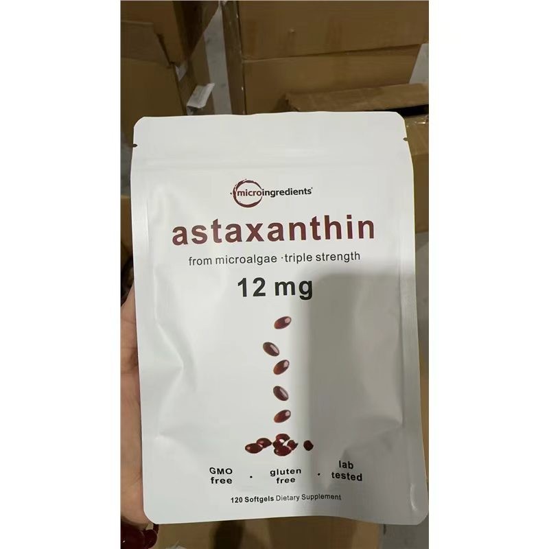 Astaxanthin 12mg,Micro Ingredients, Natural Antioxidant, Easy to Swallow