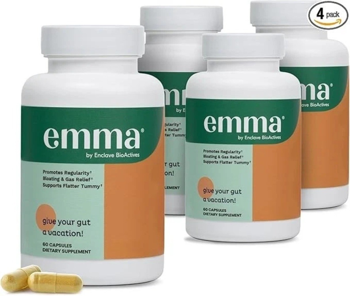 Gut Health Doctors Endorsed Supplement Hot Selling Relief Gas 60 Capsule
