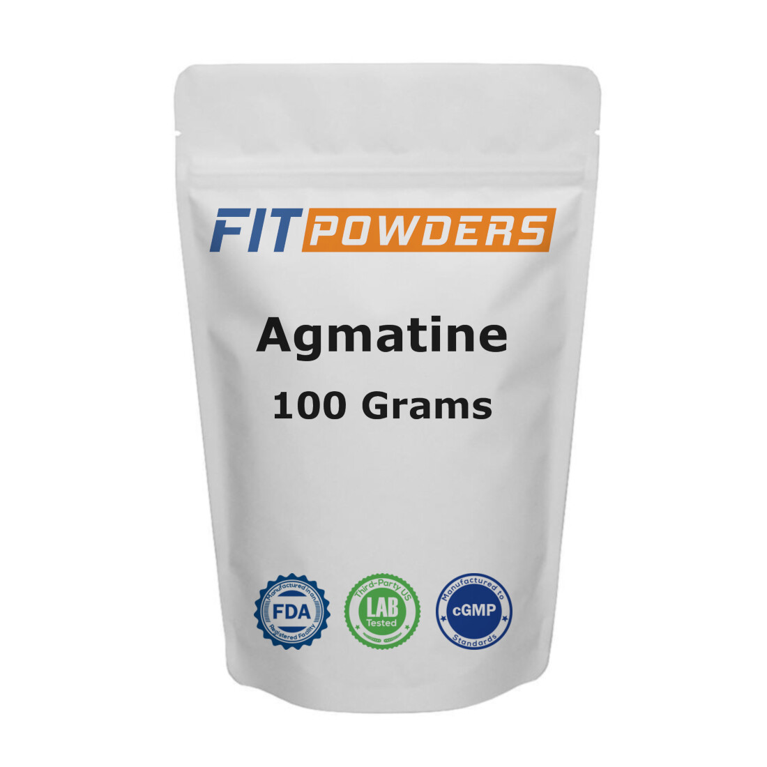 Agmatine Sulfate Powder 100 Grams – 100% Pure US Lab Tested: with Dosage Scoop