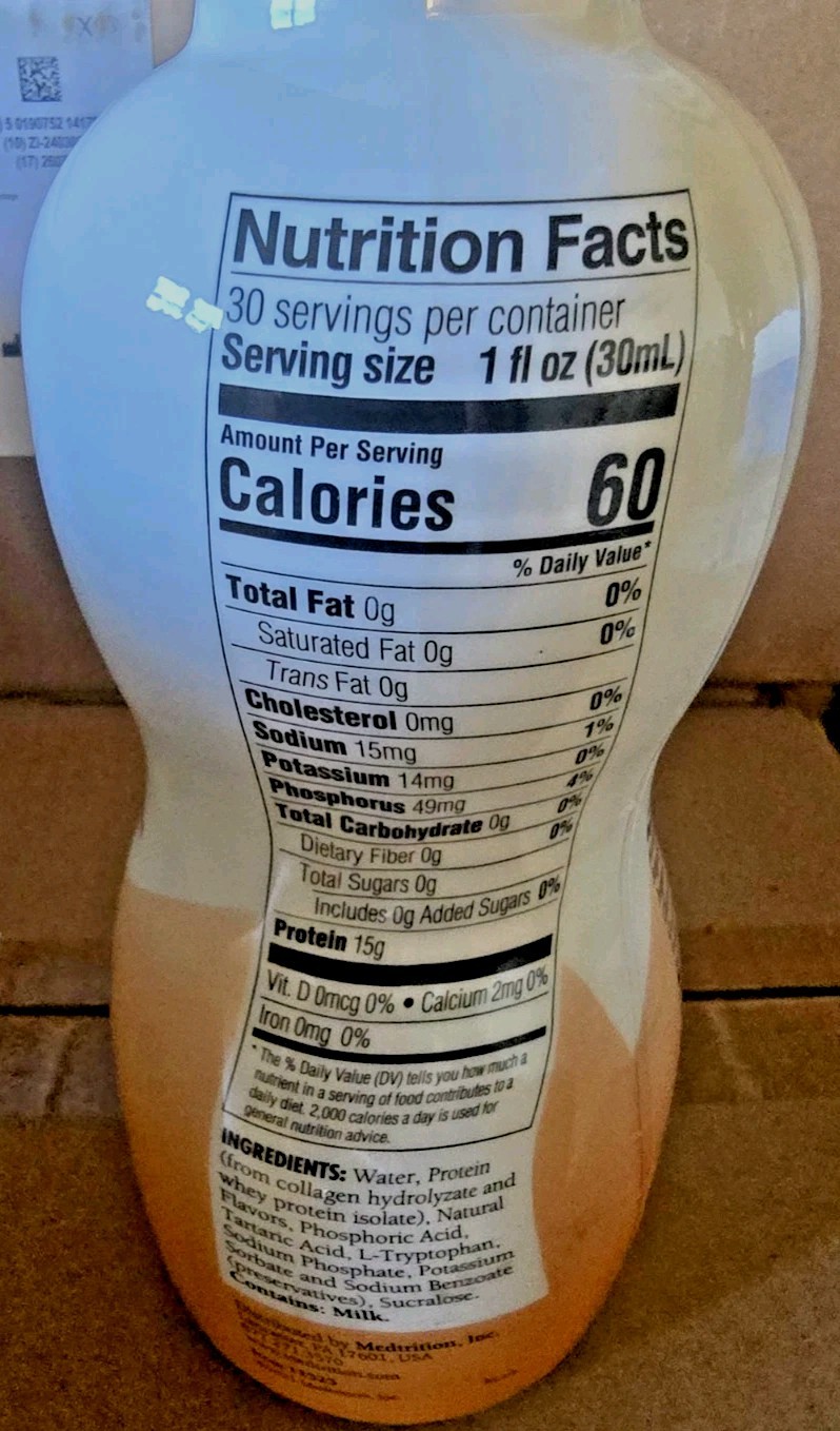 ProSource NoCarb Oral Supplement Neutral Flavor 30 oz Bottle