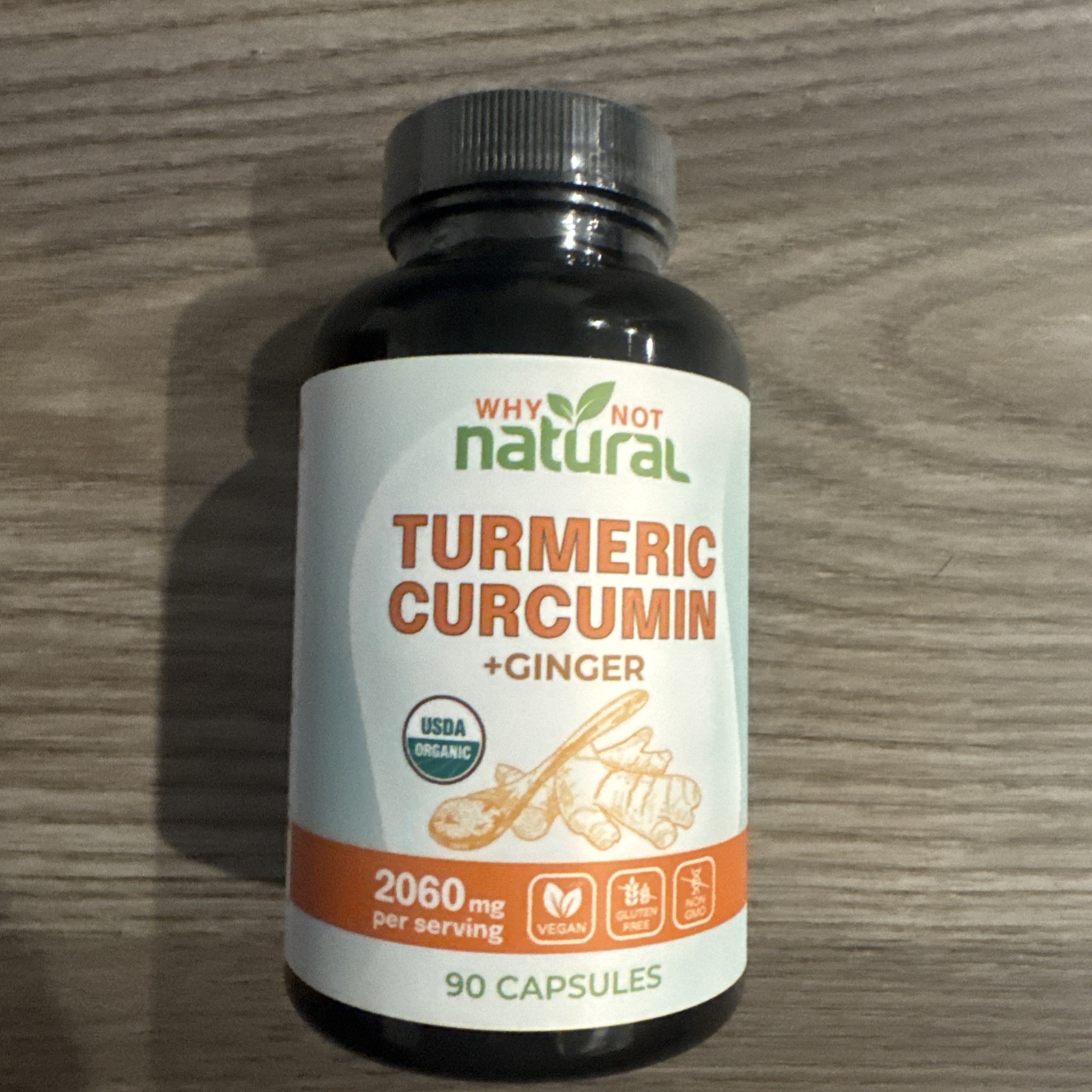why not natural turmeric Curcumin Supplement exp 07/28