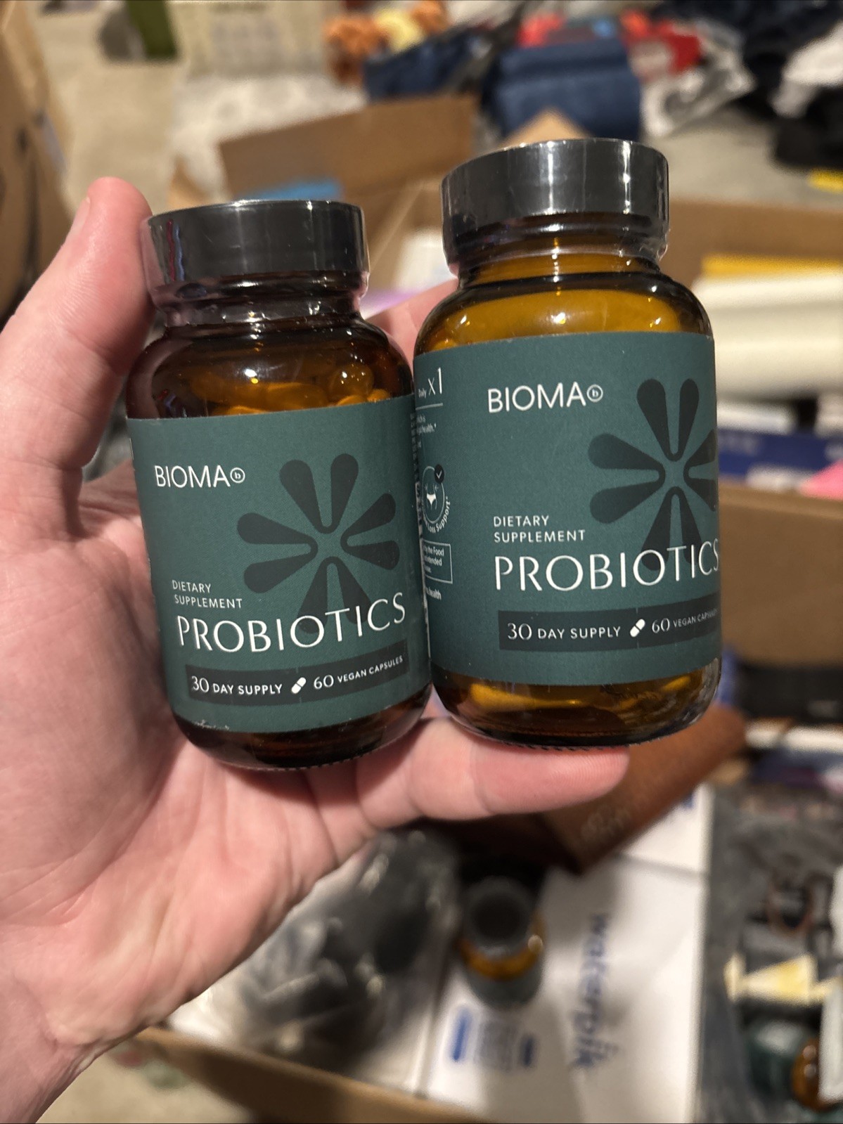 Lot Of 2 — BIOMA Probiotics 30 Day Supply Dietary Supplement EXP 2027 NEW SEALED