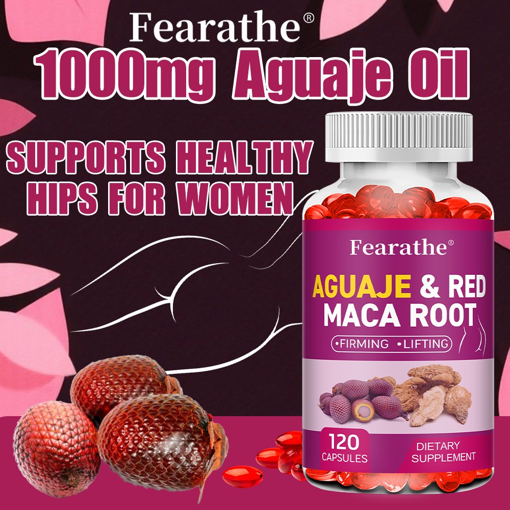 BIGGER BUTT capsules! aguaje + Maca Pills – Fast Female Body Growth-30/60/120ct
