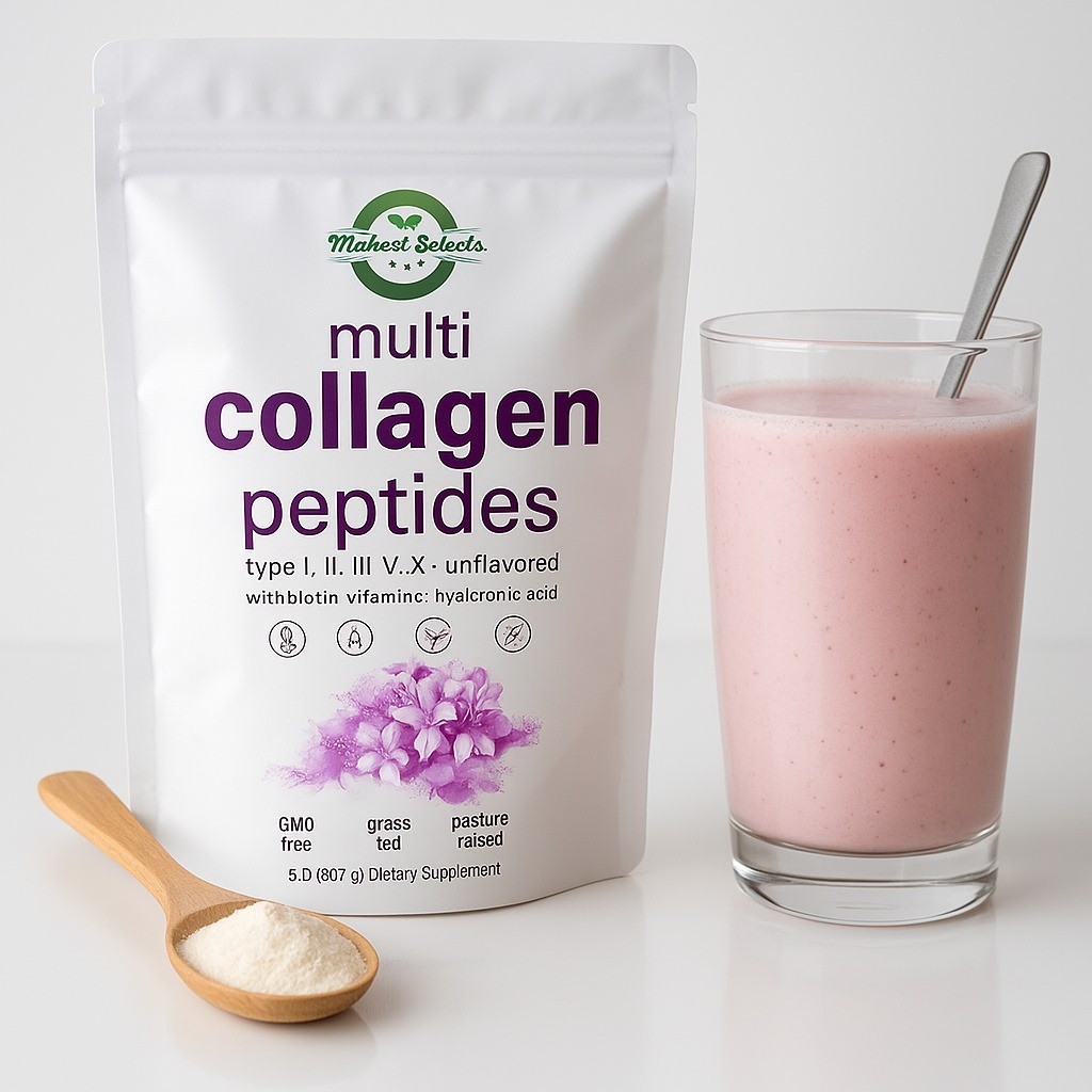 Multi Collagen Peptides Powder-Hydrolyzed Protein Peptides (Type l,l,ll,v,X) US