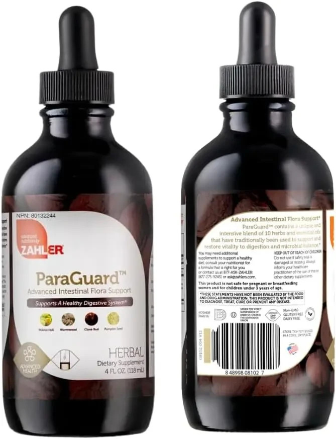 Zahler ParaGuard Advanced Intestinal Flora Support Liquid – 4oz – OVERSTOCK SALE