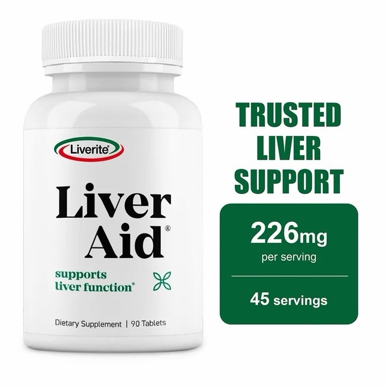 Liverite Liver Aid All-in-One Product Tablet – 60 Count