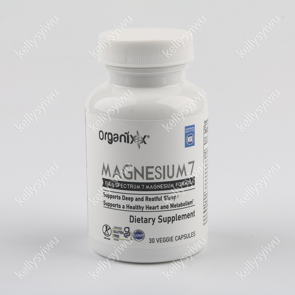 Pills Magnesium 7 Supplement, Natural Magnesium Organixx Sleep for Support