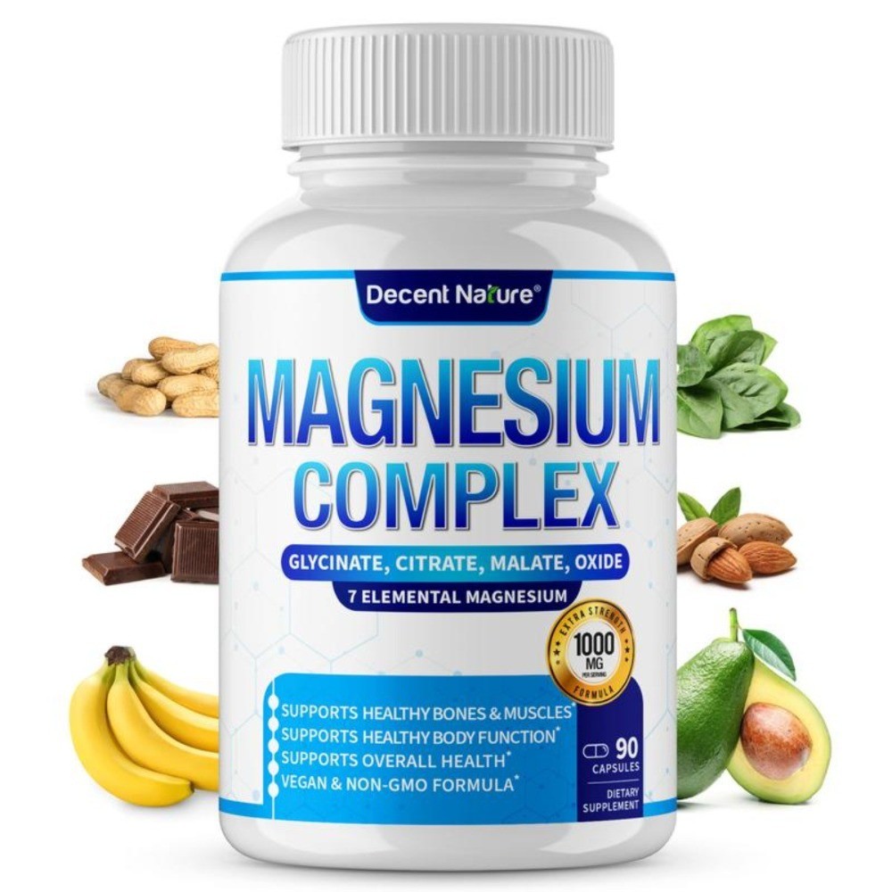 Magnesium Complex 1000mg – Made with 7 Elemental Magnesium Forms