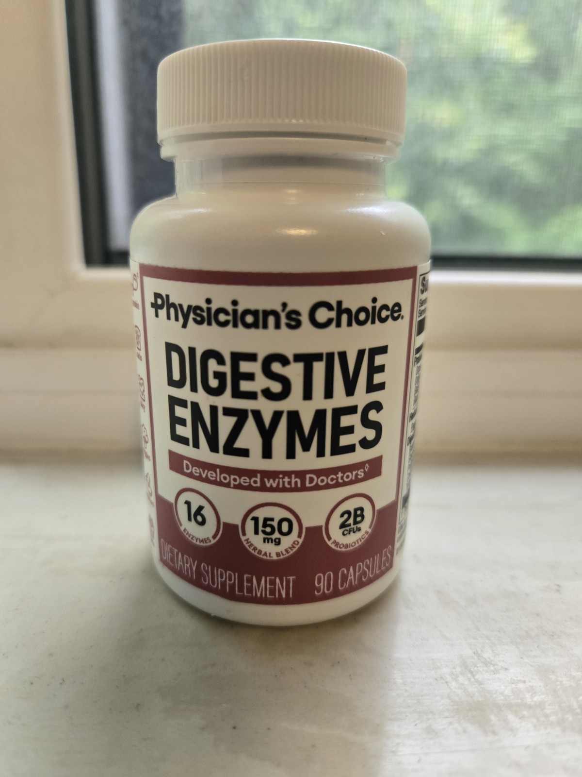 Physician’s Choice DIGESTIVE ENZYMES – 90 Capsules Physicians Probiotics 4/2026