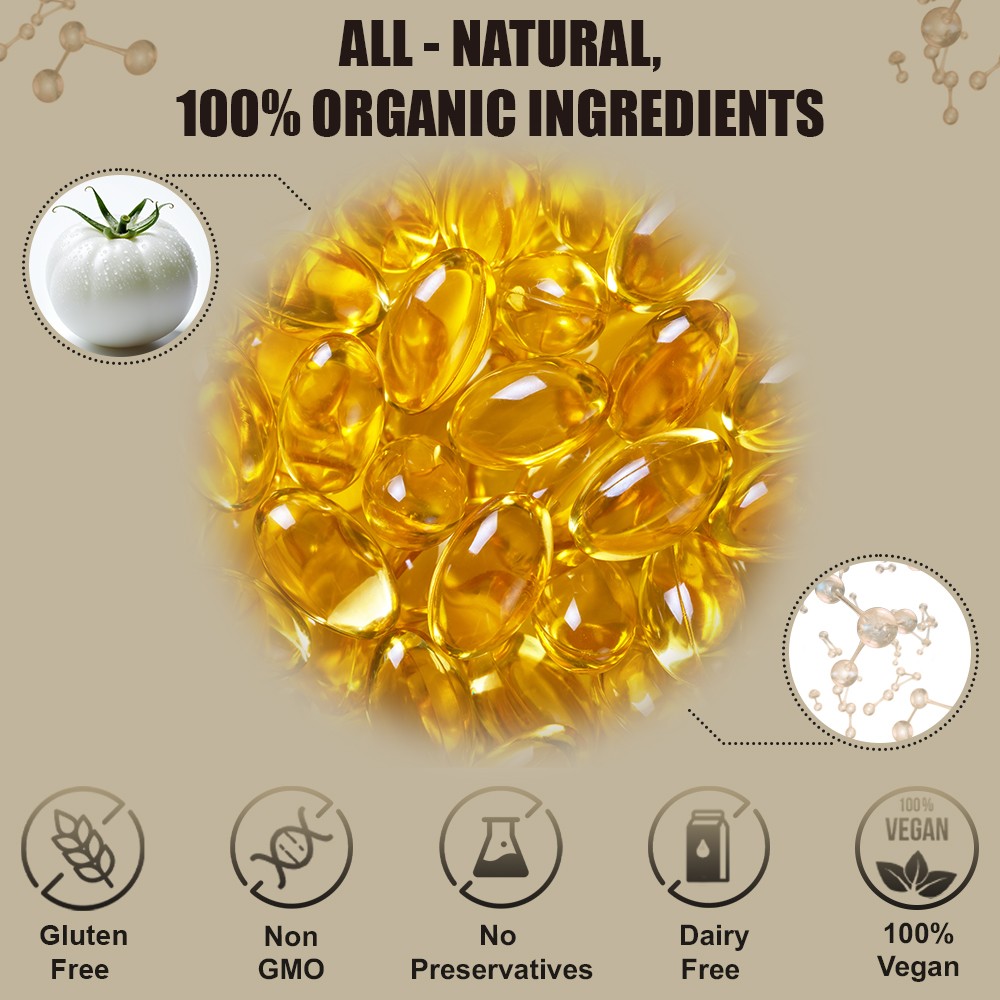 L-Glutathione 120 Capsules Antioxidant Skin Beauty Support Supplement