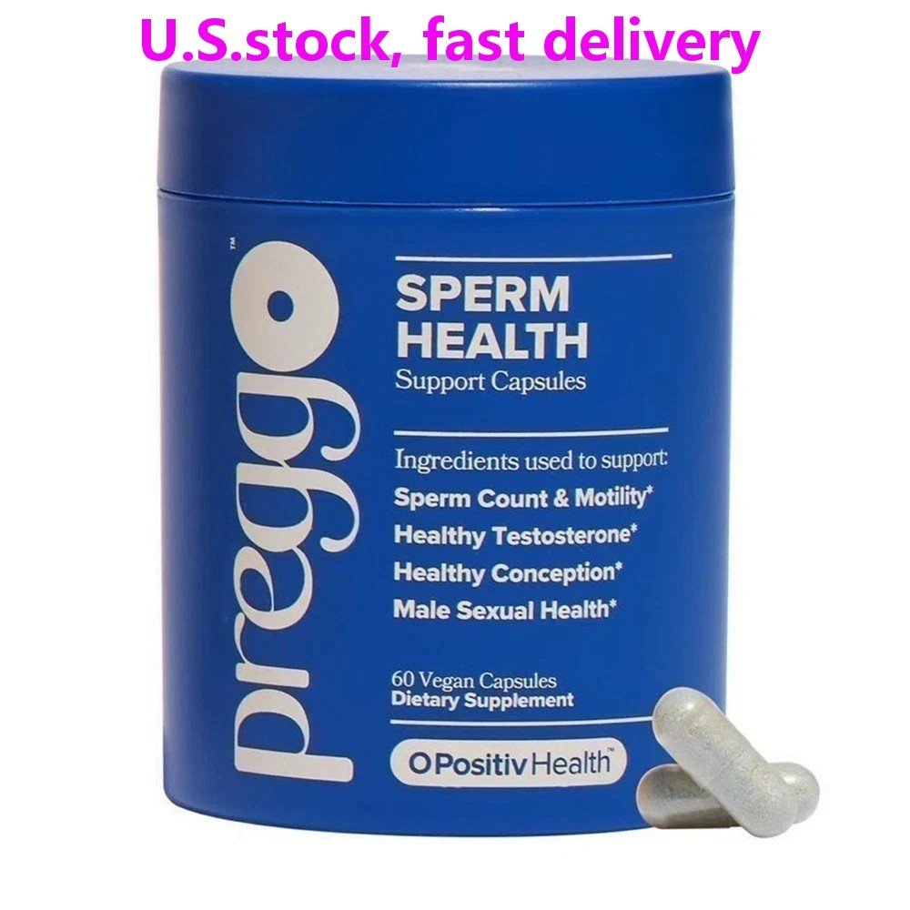 PREGGO O-Positive Sperm Health Boost Capsules C 60 Count For Men