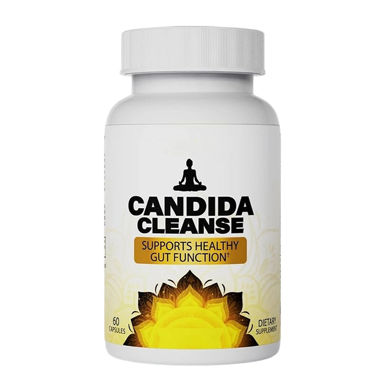 Cleanse Candida 60 softgels – Gut & Colon Support, Natural Herbs for Intestinal