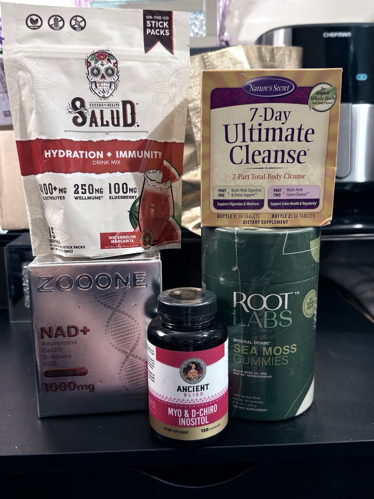 Hydration Anti-Aging Wellness Supplement Bundle Lot