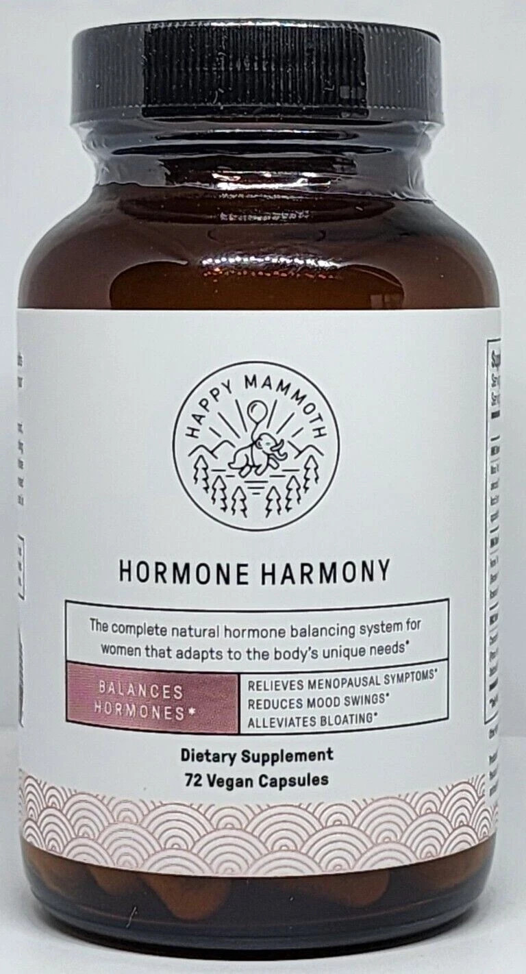 Happy Mammoth Hormone Harmony Exp 04/2027 FREE Same Day Ship BEWARE COUNTERFEITS