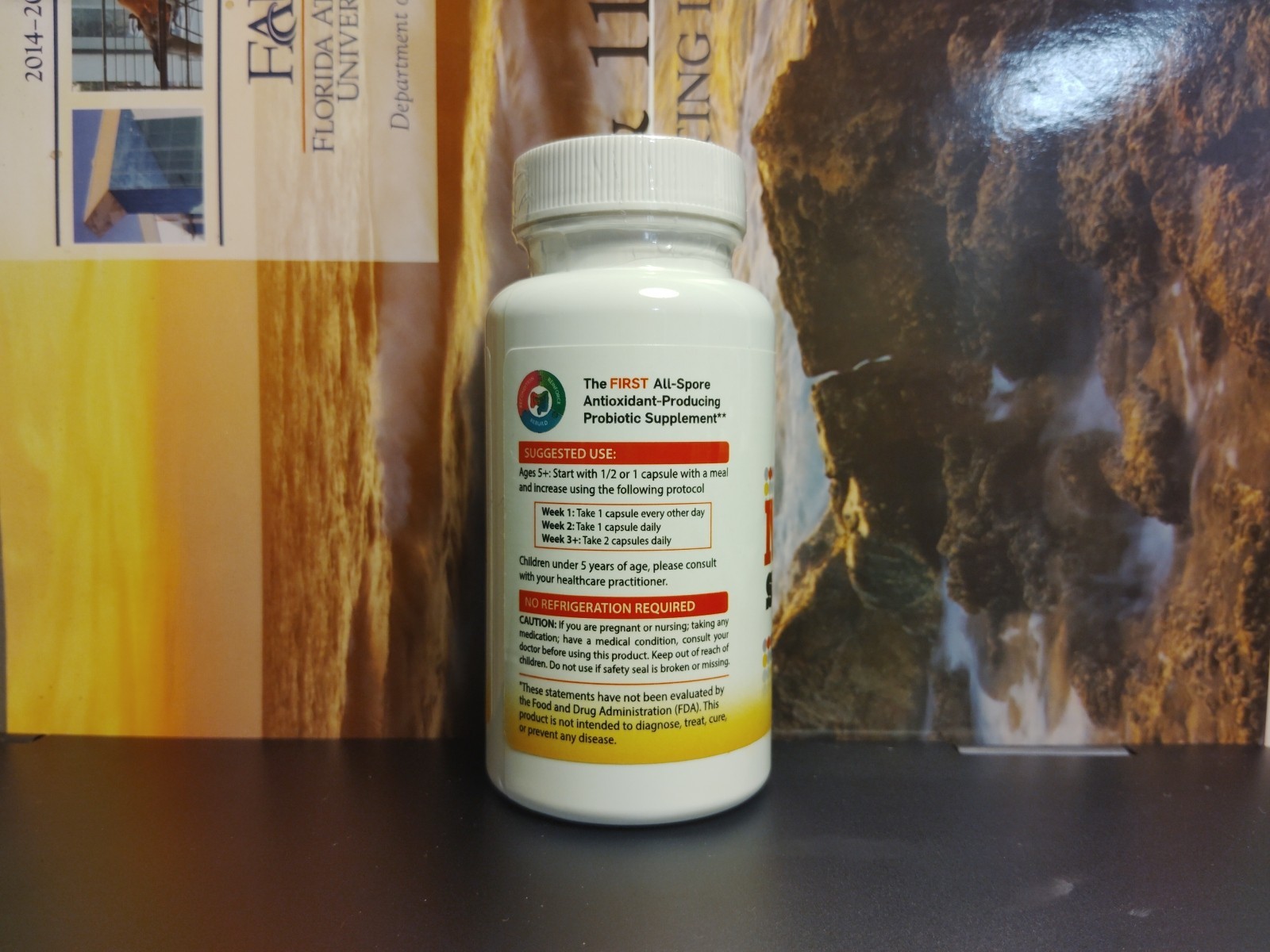 MegaSporeBiotic Probiotic Supp, Gut Health,Microbiome, Unisex, Daily, 2PK