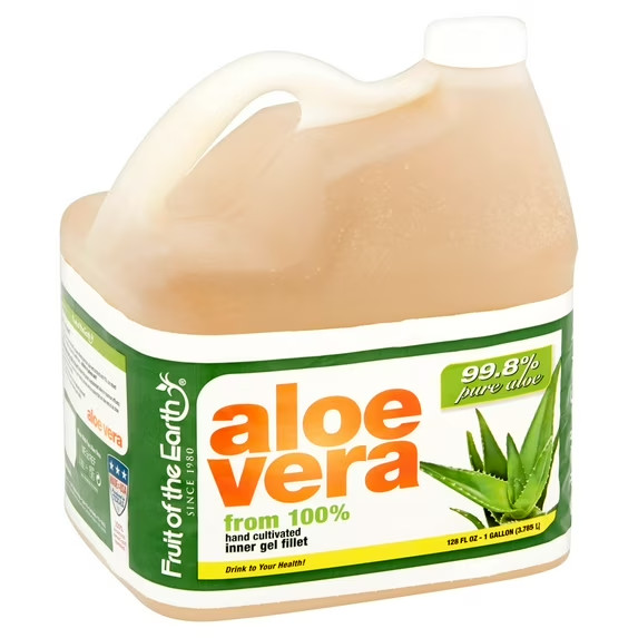 Fruit of the Earth Health & Wellness Aloe Vera Drink, 128 fluid ounces