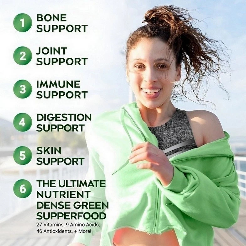 3PACKS RosabeIIa Superfood Capsules-Pure Moringa Powder, Skin&Gut Health Moringa