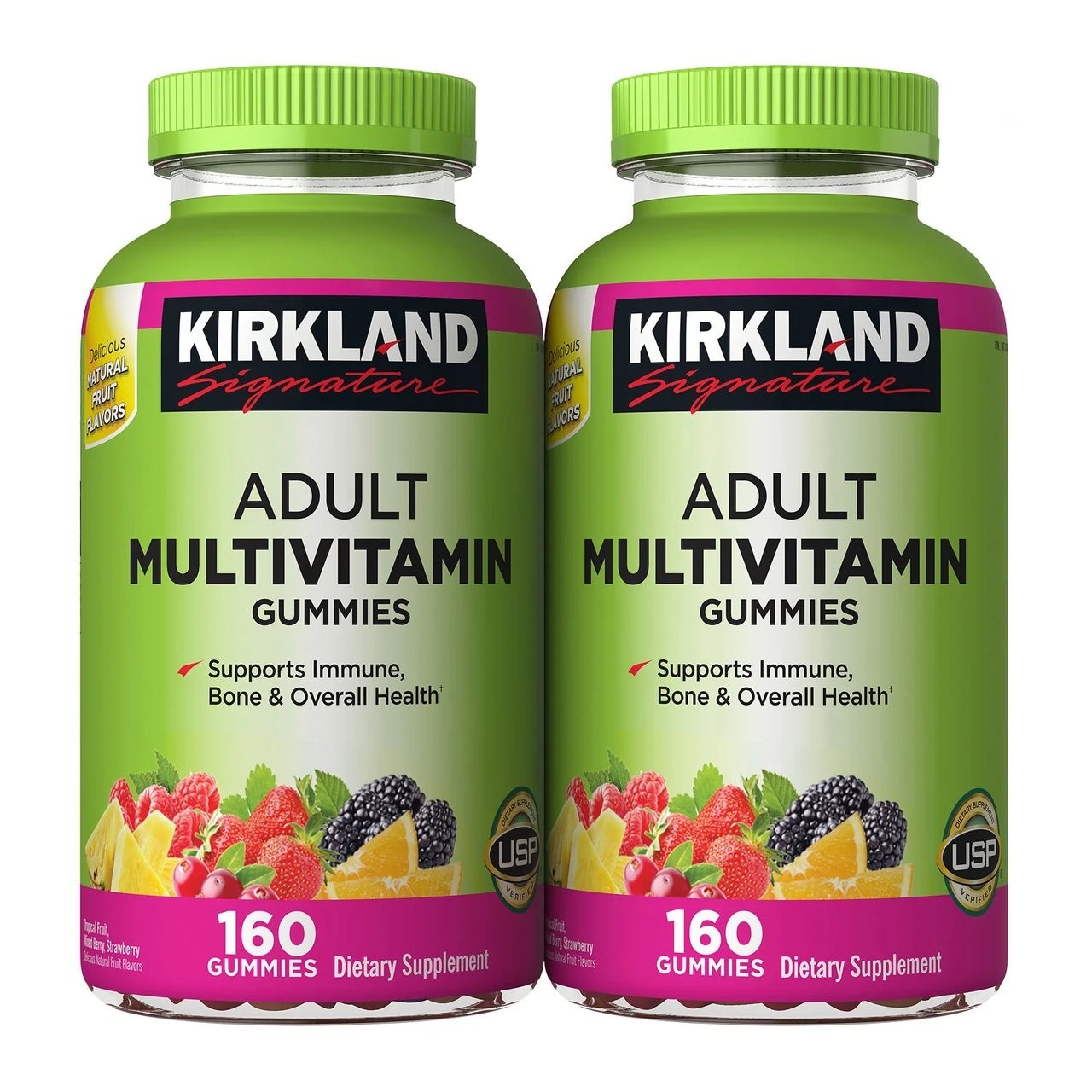 Kirkland Signature Adult Multivitamin, 320 Gummies – Fresh! – Fast Shipping