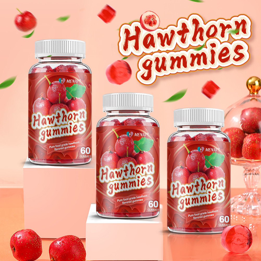 Hawthorn Gummies for Kids & Adults – Appetite Booster 100% Natural 60 Gummies