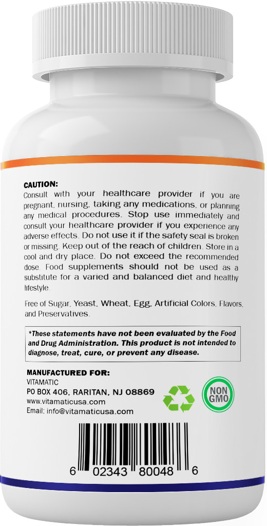 2 Pack – Vitamatic Norwegian Cod Liver Oil 1250mg 240 Softgels (Lemon Flavor)