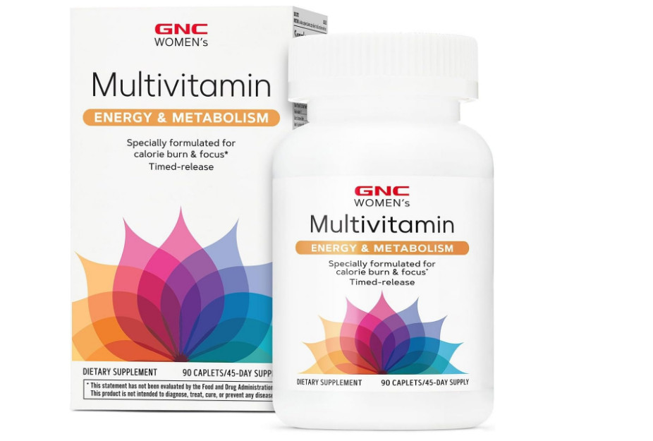 GNC Women’s Multivitamin Energy & Metabolism – 90 Caplets Expiry 07/26