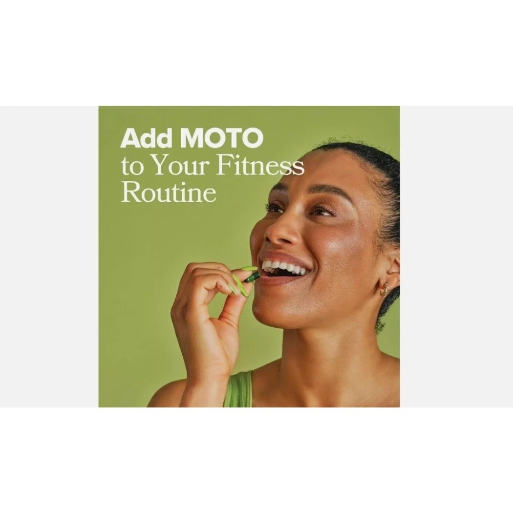 O Positiv MOTO Women’s Metabolism Support Energy Support 60 Caps NEW