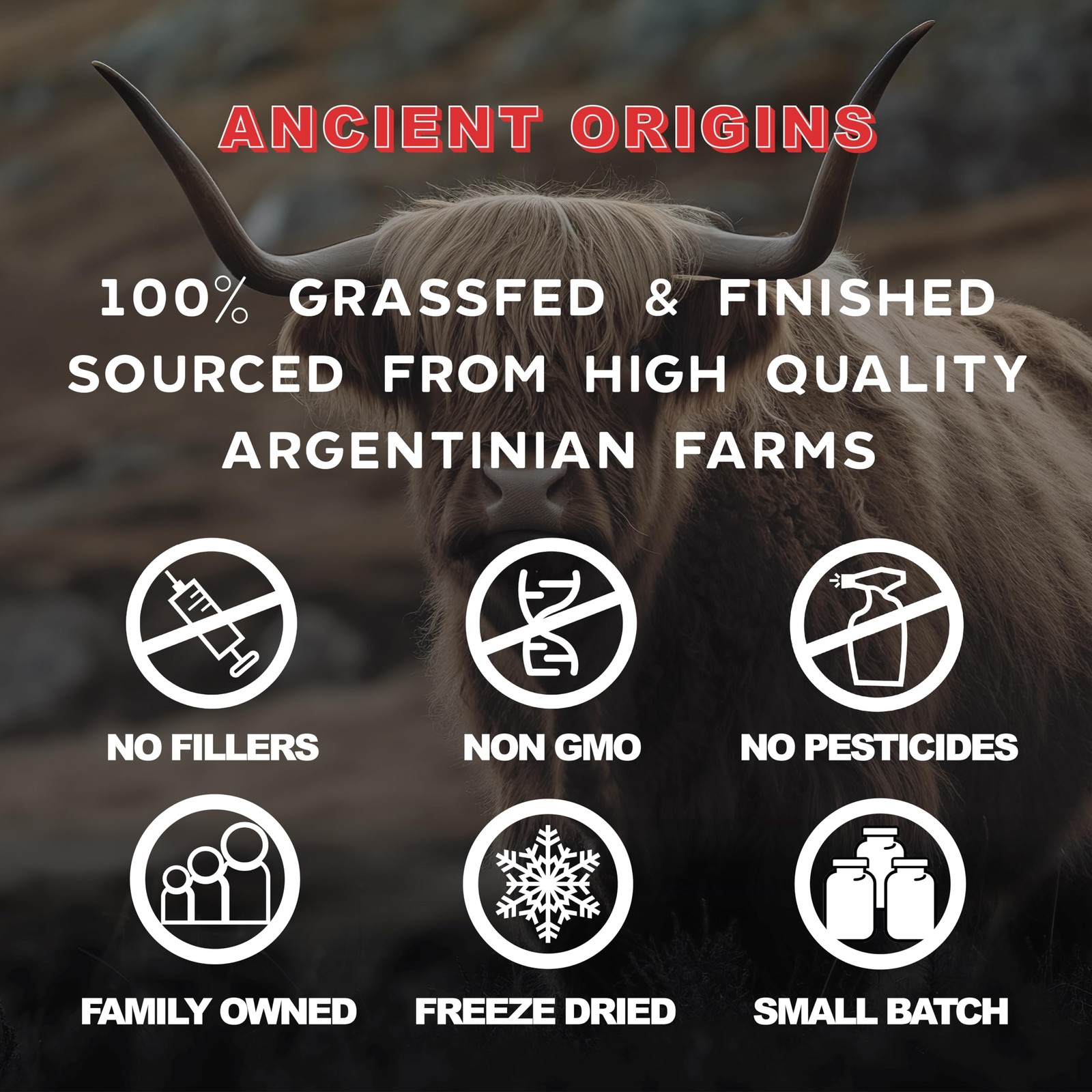 Grass Fed Bone Marrow Supplement, 3060mg, Skin, Oral Health, and Joint Support
