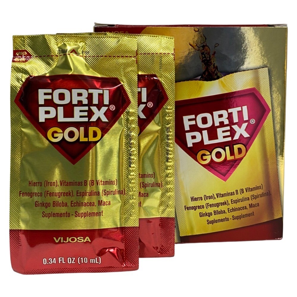 FORTI PLEX GOLD 12(10ML) SOBRES. 120ML/4OZ