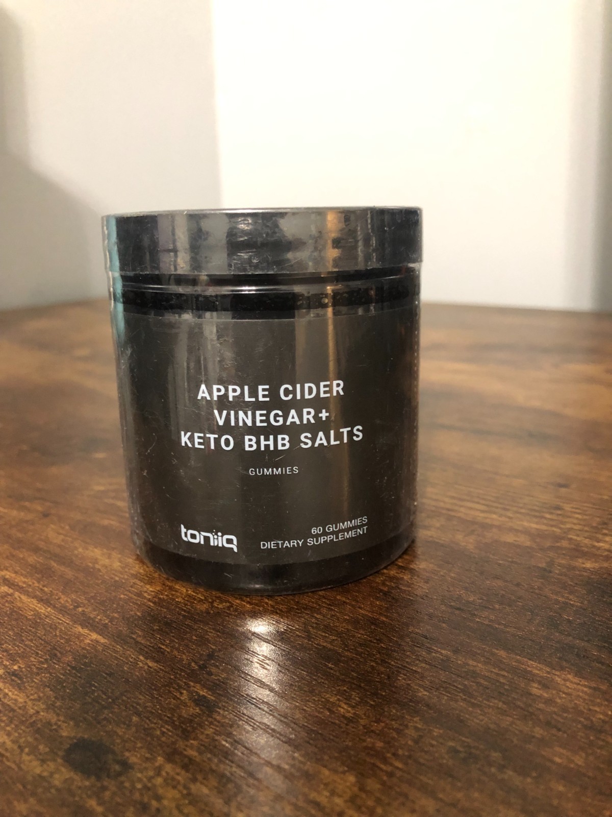 Toniiq Apple Cider Vinegar + Keto BHB Salts 60 Gummies
